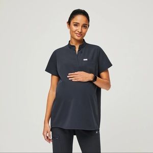 NWT Figs Kitale maternity scrub top Night Sky XS